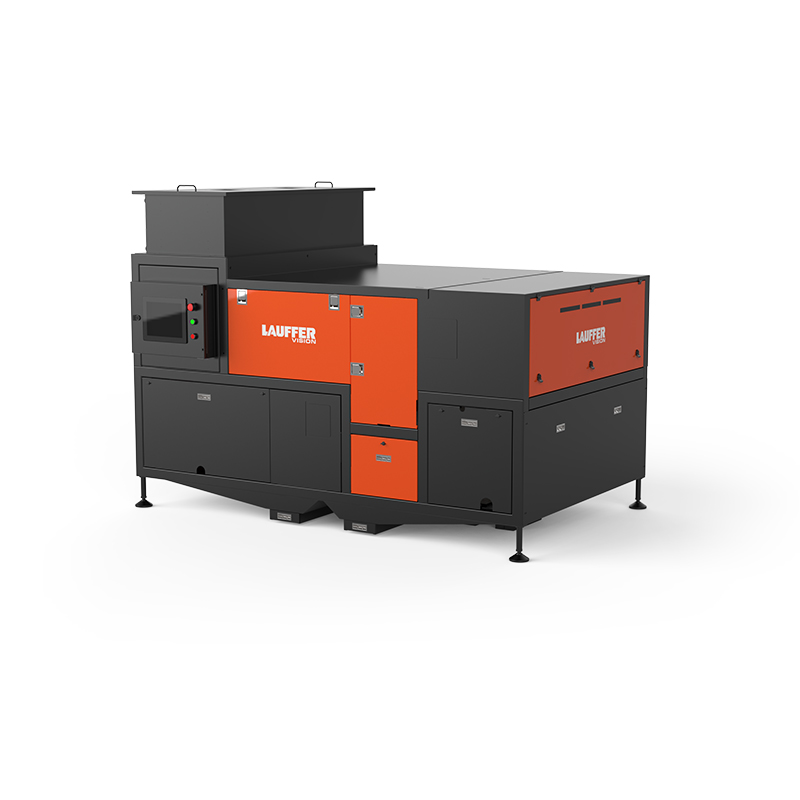 Grün plastic particle optical sorter
